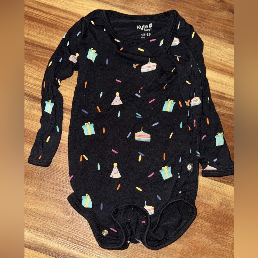 Kyte birthday onsie
